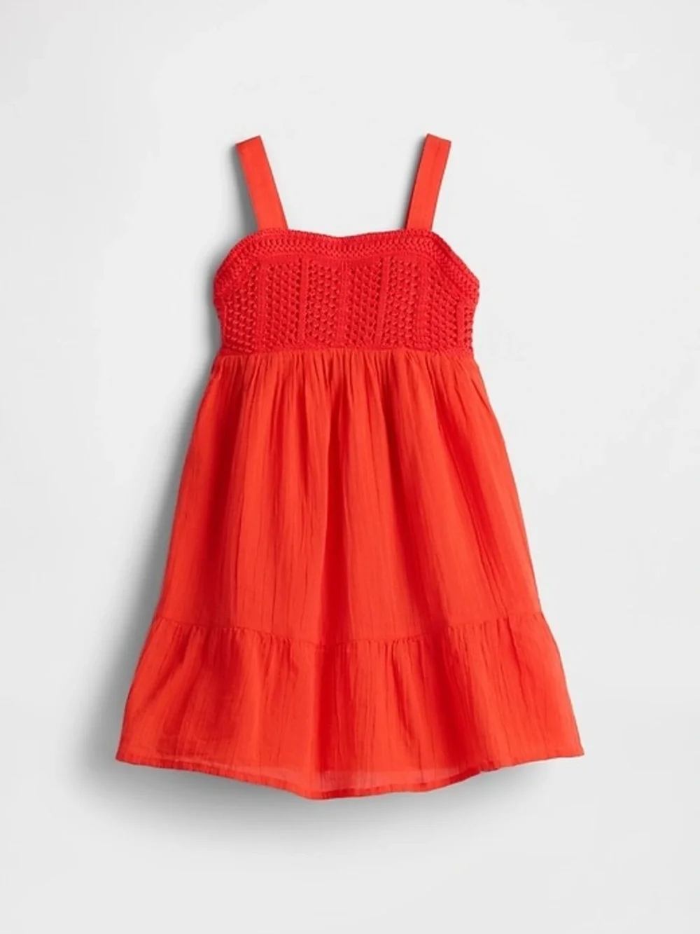 GAP Girls Red Sleeveless Sundress